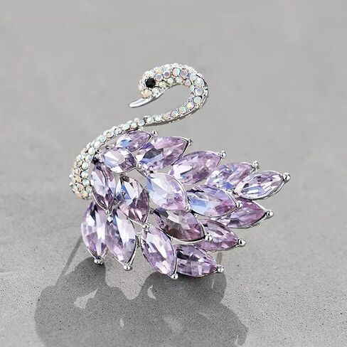 YZYDF Exquisite Swan Brooch Pin able Swan Pin Swan Corsage Pin Clothing Jewelry Gift for Individuals in Saudi Arabia