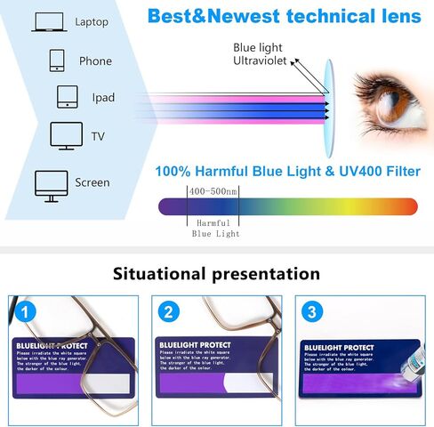 DXYXYO 3 Pack Aviator Reading Glasses for Men with Spring Hinges, Big Double Bridge Blue Light Blocking Computer Readers in Saudi Arabia