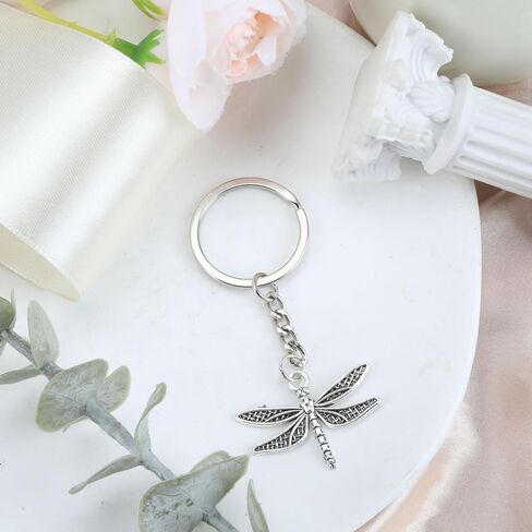 SHTALHST Dragonfly Keychain,Dragonflies Keychain for Women Men,Birthday Christmas Graduation Gift for Friends Insects Lover in Saudi Arabia