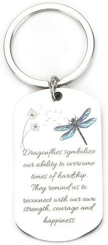 SHTALHST Dragonfly Keychain,Dragonflies Keychain for Women Men,Birthday Christmas Graduation Gift for Friends Insects Lover in Saudi Arabia