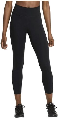 بنطال ضيق رياضي من Nike للسيدات One Training Performance B/W L أسود/أبيض in Saudi Arabia