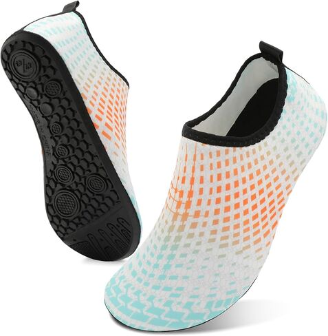 Water Shoes for Women Men Aqua Socks Swim Surf Beach Barefoot Yoga Travel Camping Boat Accessories Quick-Dry Non Slip Adult in Saudi Arabia