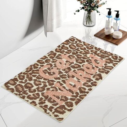 سجادة حمام IKATYARN Get Naked اللطيفة الماصة للحمام، سجادة حمام ناعمة غير قابلة للانزلاق، مقاس 20 بوصة × 31 بوصة in Saudi Arabia