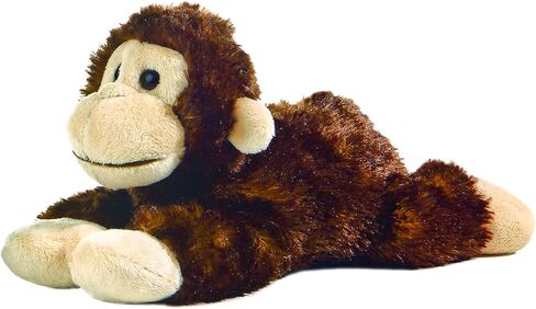 حيوان محشو صغير الحجم من Aurora® Adorable Mini Flopsie™ Cheki Chimp™ - سهولة اللعب - رفاق خالدون - بني 8 بوصات in Saudi Arabia