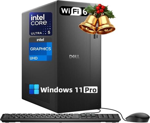 Dell OptiPlex 3040 Refurbished Desktop, Intel Core i7-6700, 16GB RAM, 512GB SSD, AC8260 WiFi, HDMI Dual Monitor Support, Windows 11 Pro, Altec Wireless Keyboard and Mouse (Renewed) in Saudi Arabia