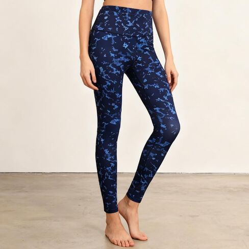 سروال ضيق عالي الخصر للنساء - سروال يوجا ناعم بطول كامل للتمرين الرياضي in Saudi Arabia