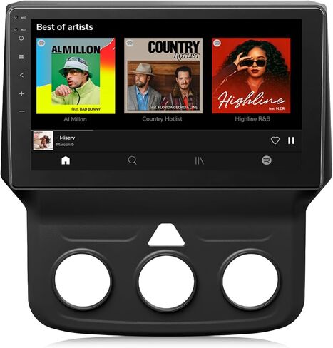 Eonon Android 13 Car Stereo Navigation for Dodge RAM 1500/2500/3500 2013-2018(Manual AC) 9" IPS HD Touchscreen,Wireless CarPlay&Android Auto,Built-in Mic,Support Steering Control,Plug & Play DGRMX6 in Saudi Arabia