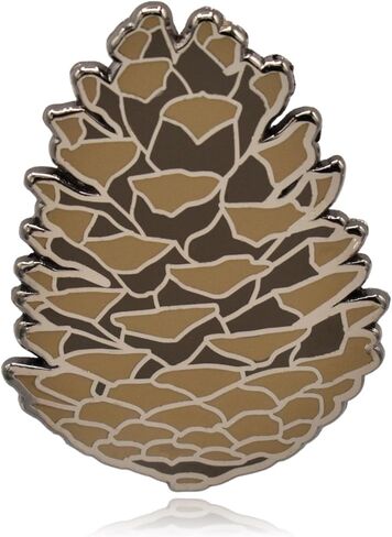 Clayton Jewelry Labs Pinecone Hard Enamel Pin in Saudi Arabia
