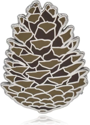 Clayton Jewelry Labs Pinecone Hard Enamel Pin in Saudi Arabia