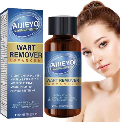 Allisthere Wart & Corn Remover, Easy to Use-Fast Removal of Flat Warts, Common Warts and Corns - Safe, Natural, and Potent for External Use in Saudi Arabia
