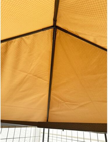 غطاء علوي بديل مناسب من Garden Winds متوافق مع المسترد 1201551 5 × 4.5 × 4.5 × قفص لعب محمول للكلاب الأليفة - قماش RipLock 350 عالي الأداء - رمادي داكن in Kuwait