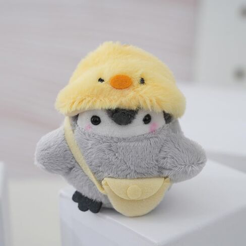 Cartoon Penguin Keychain Cute Creative Penguin Stuffed Toys Pendant Keyrings Backpack Decoration Accessories Gifts in Saudi Arabia