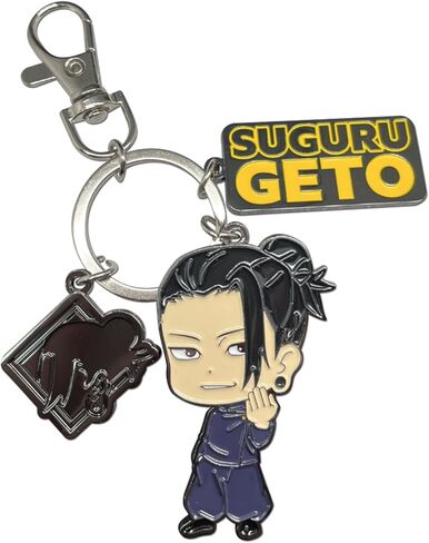 Great Eastern Entertainment Jujutsu Kaisen S2 - Suguru Geto Three Charm Keychain in Saudi Arabia