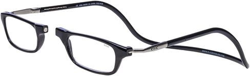 Clic Magnetic Reading Glasses for Men or Women, Computer Readers, Original Long (M-L, Tortoise, 3.00 Magnification) in Kuwait