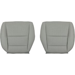 SecosAutoparts Driver & Passenger Side Bottom Perforated Leather Replacement Seat Covers Black Compatible with Acura TSX 2009 2010 2011 2012 2013 2014 in Kuwait