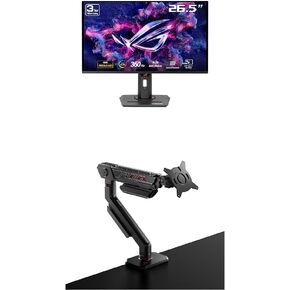 ASUS ROG Strix 25 "(24.5-Inchable) شاشة ألعاب 1080p HDR (XG259QNG-W)-أبيض ، HD ، 380 هرتز ، 0.3 مللي ثانية ، IPS السريع ، مزامنة ضبابية منخفضة ، فريسينك ، العرض ، العرض ، ergonomic ، 3 سنوات ضمان. in Kuwait