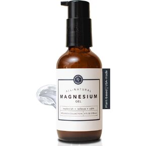 رو كاسا أورجانيكس جل المغنيسيوم بالزيوت العطرية - 4 أوقية | دعم المغنيسيوم الموضعي للاسترخاء وترطيب البشرة والصحة اليومية | تركيبة خفيفة الوزن وغير دهنية in Kuwait