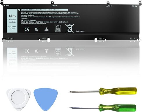 JD25G 56Wh 90V7W Laptop Battery for Dell XPS 13 9350 9343 JHXPY 0N7T6 DIN02 0DRRP RWT1R 5K9CP 13-9350-D1608 13D-9343 13-9350-D1508G 13-9350-350 13D-9343-1708 13D-9343-1808T 13D-9343-3708 7.6V Battery in Kuwait