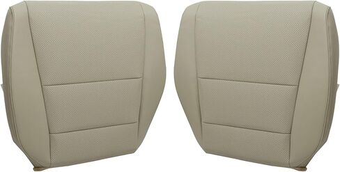 SecosAutoparts Driver & Passenger Side Bottom Perforated Leather Replacement Seat Covers Black Compatible with Acura TSX 2009 2010 2011 2012 2013 2014 in Saudi Arabia