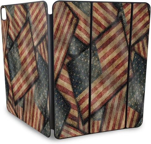 تتوافق الألياف الكربونية للبشرة مع Apple Smart Folio لـ iPad Pro 13 بوصة (M4) 2024 - Blue Bandana - غطاء ملصق واقي فينيل 3M Premium 3M - يسهل تطبيقه | مصنوع في الولايات المتحدة الأمريكية من قبل Mayyskins in Saudi Arabia