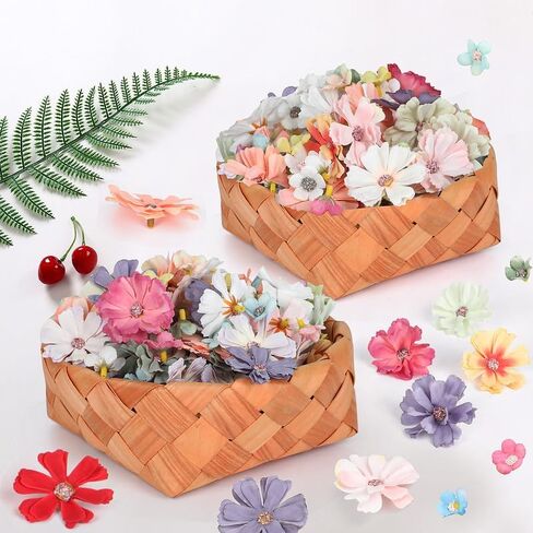 150pcs Mini Faux Flower for Crafts,Artificial Flower Heads Daisy Peony Flower Decor for Craft Garland Wedding Home Decoration in Saudi Arabia