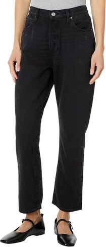 PAIGE Women's Billy Crop Covered Button Fly Jeans in Saudi Arabia
