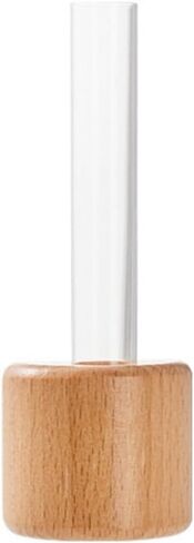 Magnetic Refrigerator Vase with Test Tube Design, Wall Mounted Plant Holder for Hydroponic Herbs & Flowers, Decorative Fridge Accessory for Kitchen Home in Saudi Arabia