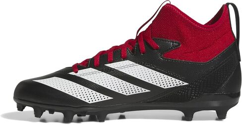 adidas Men's Adizero Impact.2 American Football Sneaker, White/Silver Metallic/White, 9.5 in Kuwait