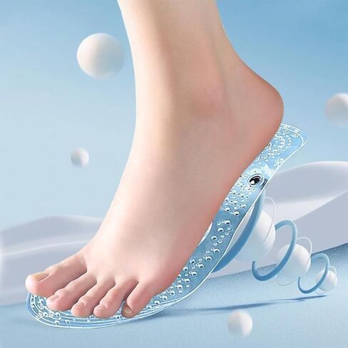 Magnetic Therapy Insoles - Silicone Acupressure Foot Massage Pads for Pain Relief and Circulation Boost in Saudi Arabia