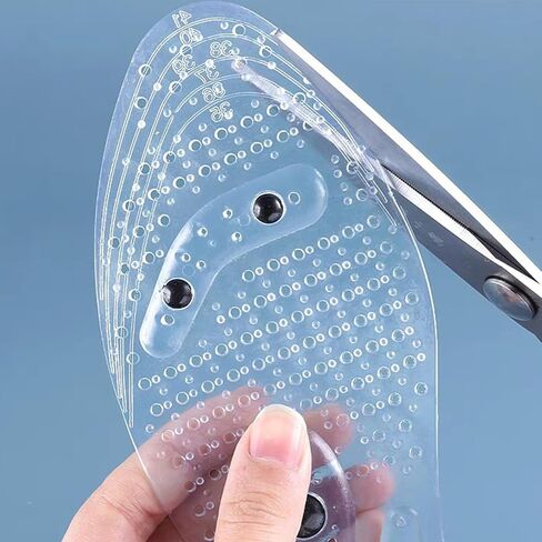 Magnetic Therapy Insoles - Silicone Acupressure Foot Massage Pads for Pain Relief and Circulation Boost in Saudi Arabia