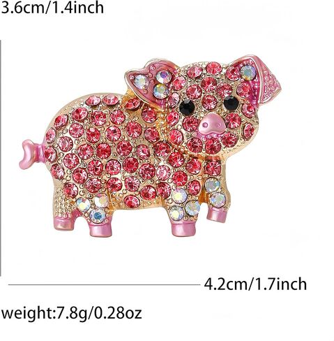 Animal Brooch Pins for Clothes and Bags Cartoon Design Decorative Badges Fashion Accessories Clothing Dress Scarf Hat Decor in Saudi Arabia