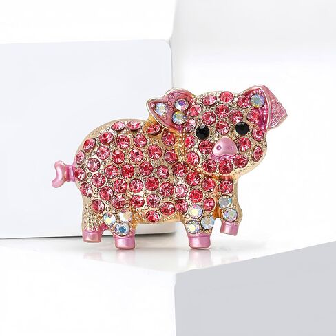 Animal Brooch Pins for Clothes and Bags Cartoon Design Decorative Badges Fashion Accessories Clothing Dress Scarf Hat Decor in Saudi Arabia