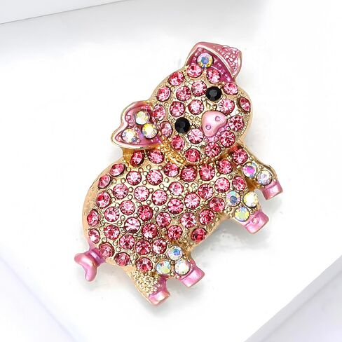 Animal Brooch Pins for Clothes and Bags Cartoon Design Decorative Badges Fashion Accessories Clothing Dress Scarf Hat Decor in Saudi Arabia