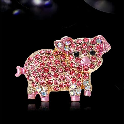 Animal Brooch Pins for Clothes and Bags Cartoon Design Decorative Badges Fashion Accessories Clothing Dress Scarf Hat Decor in Saudi Arabia