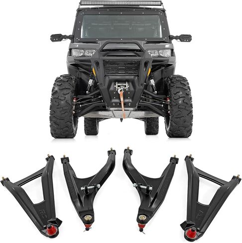 أذرع A عالية التخليص مقاس 2 بوصة من Rough Country لجهاز Can-Am Defender HD8/HD9/HD10-97041 in Kuwait