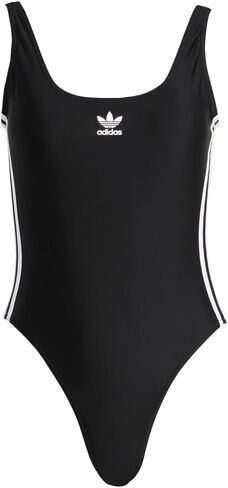 adidas Adicolor 3-Stripes Swimsuit Black/White in Saudi Arabia