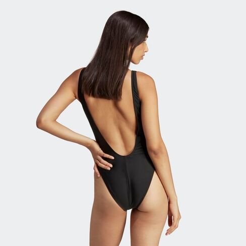 adidas Adicolor 3-Stripes Swimsuit Black/White in Saudi Arabia