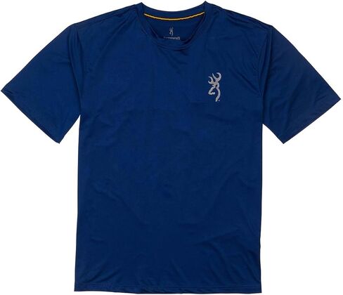 Browning 3010579503 Shirt,Sun,Ss,Navy,L in Saudi Arabia