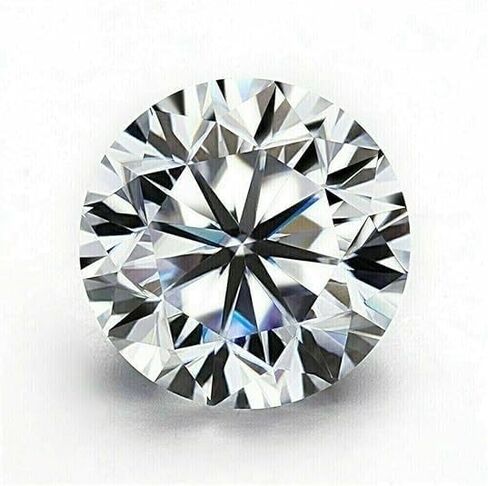 Generic White Diamond 1.85 Ct Round Cut D Color VVS1 in Saudi Arabia
