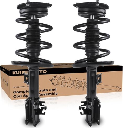 171419 171418 دعامات التعليق الأمامية ممتصات الصدمات مجموعة كاملة من الصدمات مع زنبرك ملفوف متوافق مع نيسان ماكسيما إنفينيتي I30 3.0L 2000 2001 (مجموعة من 2) in Kuwait