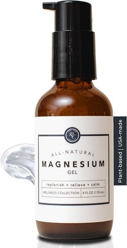 رو كاسا أورجانيكس جل المغنيسيوم بالزيوت العطرية - 4 أوقية | دعم المغنيسيوم الموضعي للاسترخاء وترطيب البشرة والصحة اليومية | تركيبة خفيفة الوزن وغير دهنية in Kuwait