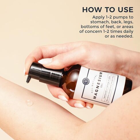 رو كاسا أورجانيكس جل المغنيسيوم بالزيوت العطرية - 4 أوقية | دعم المغنيسيوم الموضعي للاسترخاء وترطيب البشرة والصحة اليومية | تركيبة خفيفة الوزن وغير دهنية in Kuwait