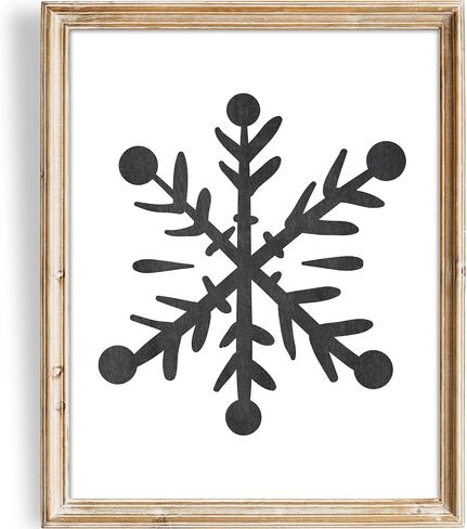DREAM BIG PRINTABLES Winter Wonderland Festive Town Square Art Print - 11x14 | Christmas Wall Art for Living Room | Festive Decor for Holiday Home | Vintage Wall Pictures for Bedroom in Saudi Arabia