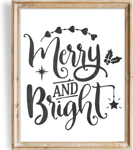 DREAM BIG PRINTABLES Winter Wonderland Festive Town Square Art Print - 11x14 | Christmas Wall Art for Living Room | Festive Decor for Holiday Home | Vintage Wall Pictures for Bedroom in Saudi Arabia