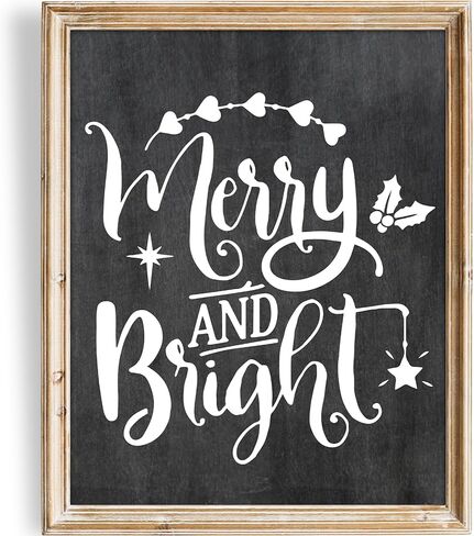 DREAM BIG PRINTABLES Winter Wonderland Festive Town Square Art Print - 11x14 | Christmas Wall Art for Living Room | Festive Decor for Holiday Home | Vintage Wall Pictures for Bedroom in Saudi Arabia