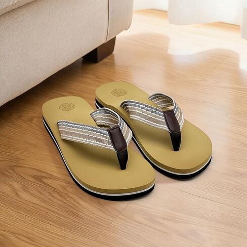 Women's Flip Flops with Arch Support, Orthotic Comfortable Slip On Yoga Mat Casual Cushion Summer Beach Walking Thong Sandal for Women Indoor Outdoor Pool Slides in Saudi Arabia