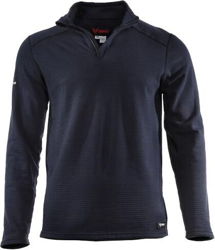 DRIFIRE mens Drifire Powergrid Flame Resistant 1/4 Zip Fleece Sweatshirt, Cat 2 in Saudi Arabia