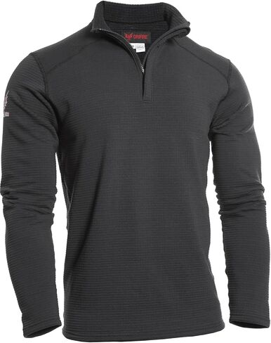 DRIFIRE mens Drifire Powergrid Flame Resistant 1/4 Zip Fleece Sweatshirt, Cat 2 in Saudi Arabia