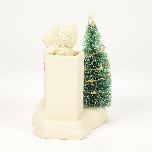 القسم 56 Snowbabes Christmas Jubilee Frosty Frolic Fort مع تمثال شجرة مضاء، 5.51 بوصة، متعدد الألوان in Kuwait