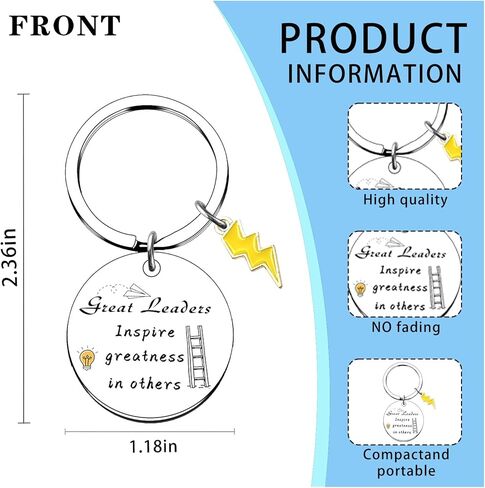 sjcmbxxs Boss Leader هدايا سلسلة المفاتيح، أفضل هدية للرئيس للنساء، هدايا القيادة للنساء، هدية عيد ميلاد للرئيس، ملحقات هدية التقاعد، قادة الفريق لعيد الشكر in Kuwait
